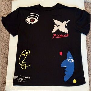 Reason Brand Collection | Picasso | Black T-Shirt | Medium